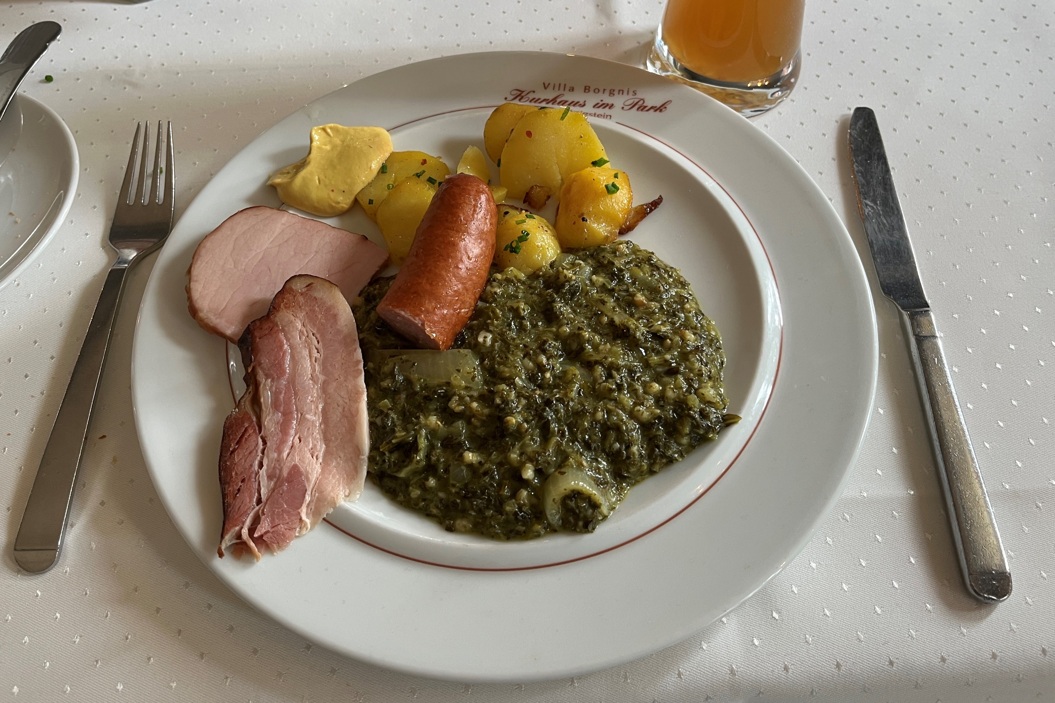 Teller mit Kohl&Pinkel