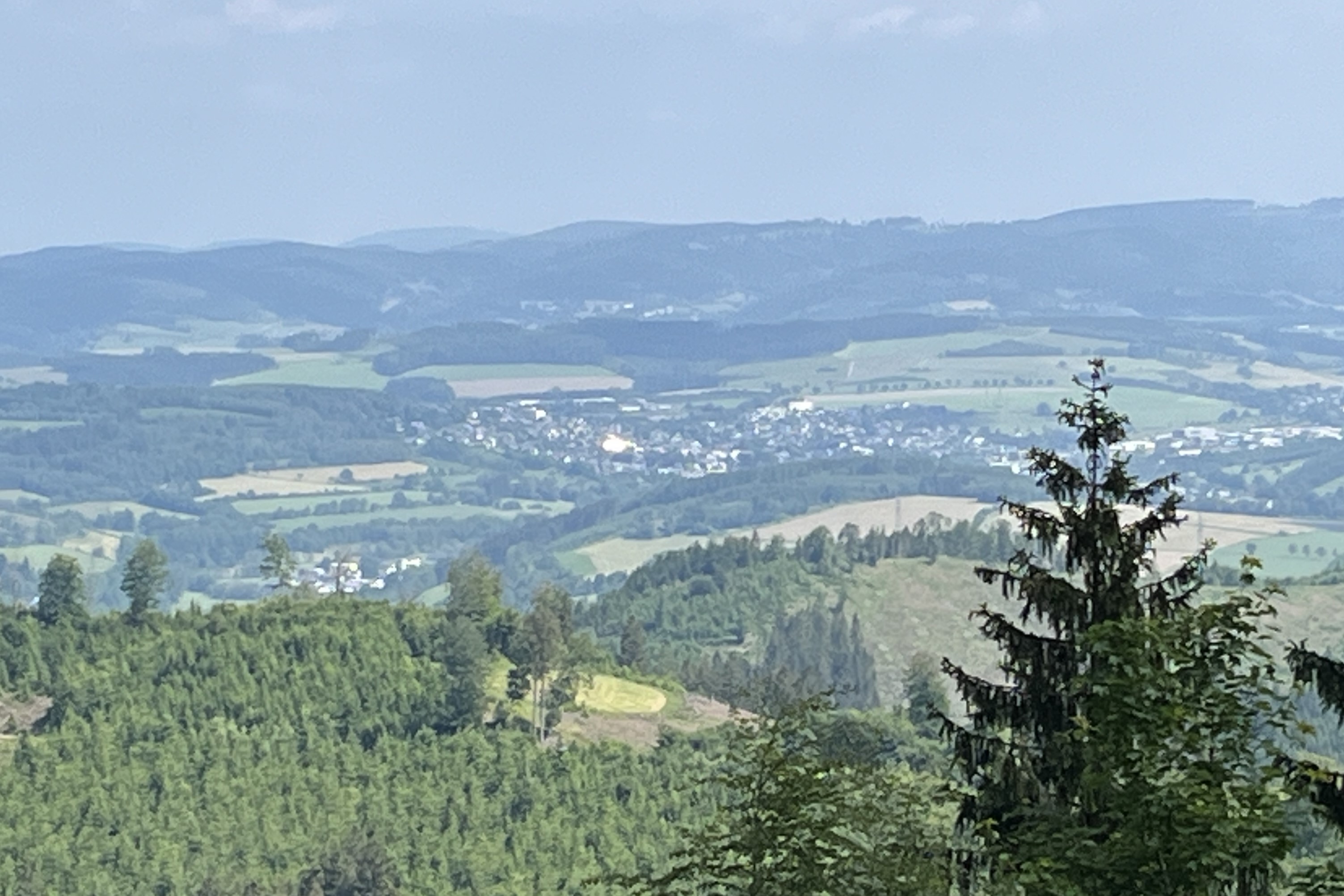 Blick auf Schmallenberg