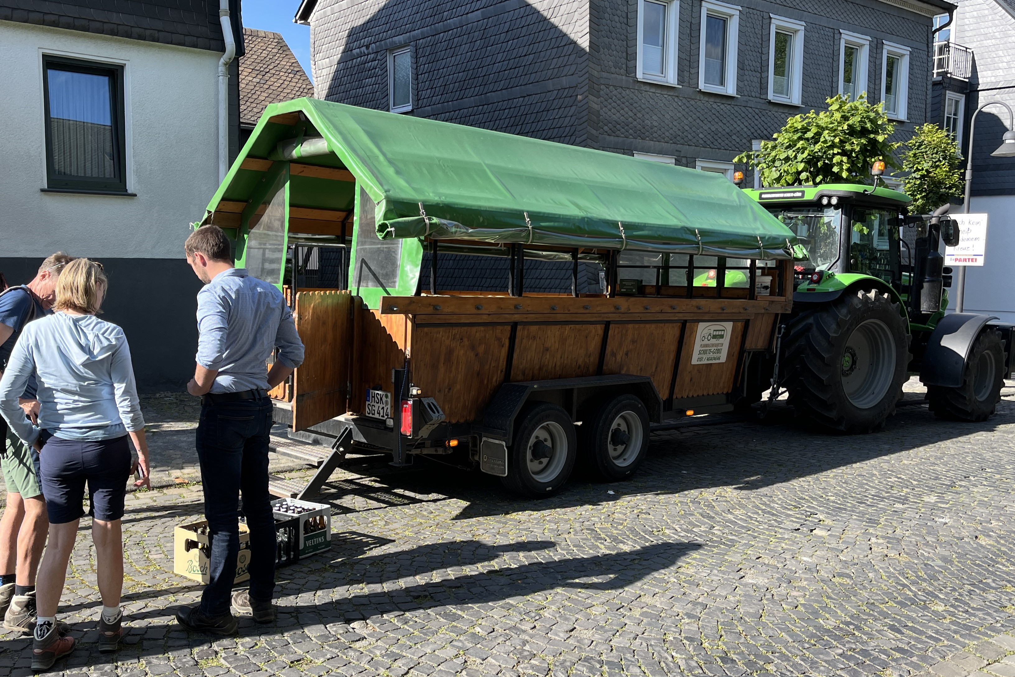 Unser "Taxi" zurück nach Schmallenberg