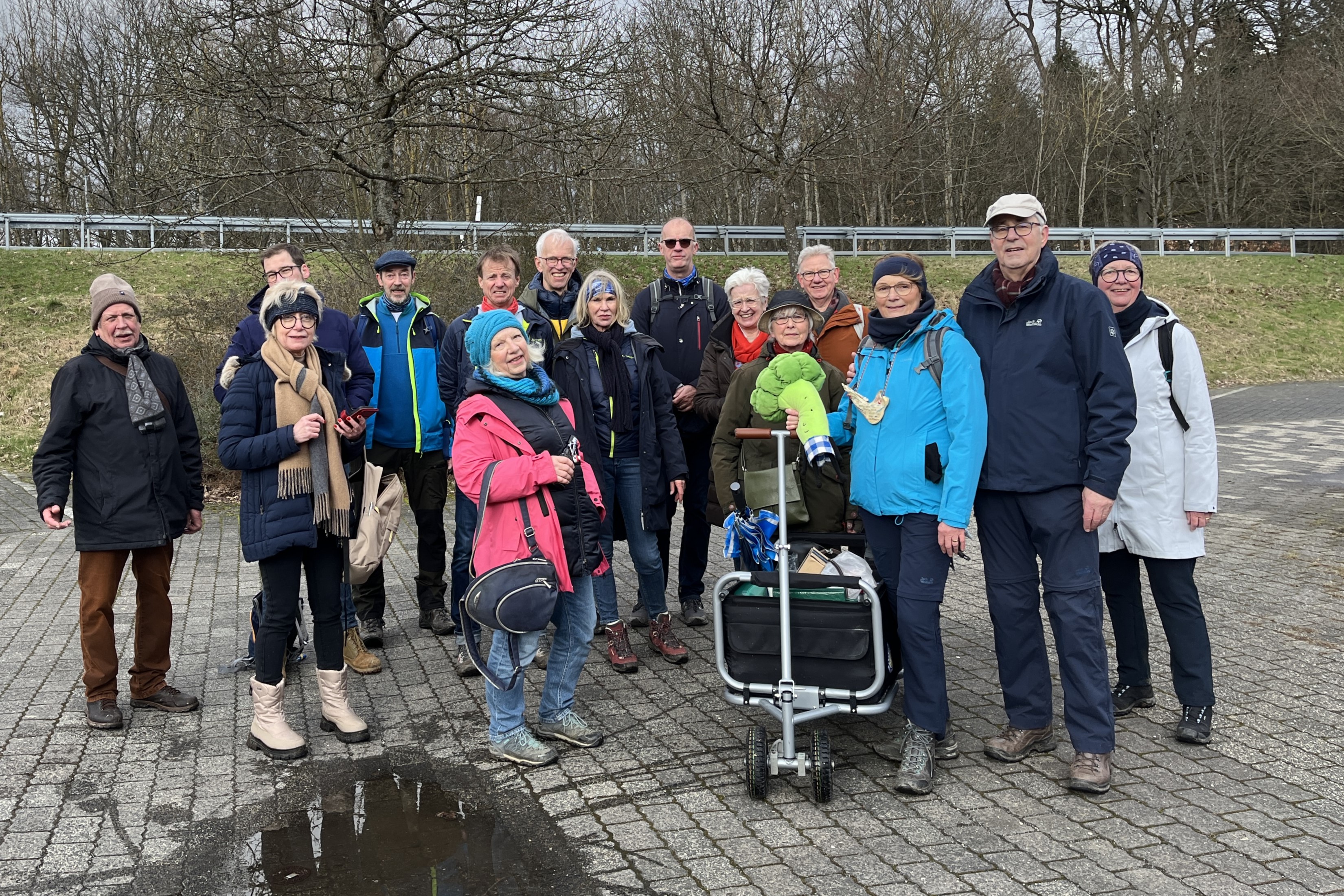 Gruppenbild nach der Wanderung