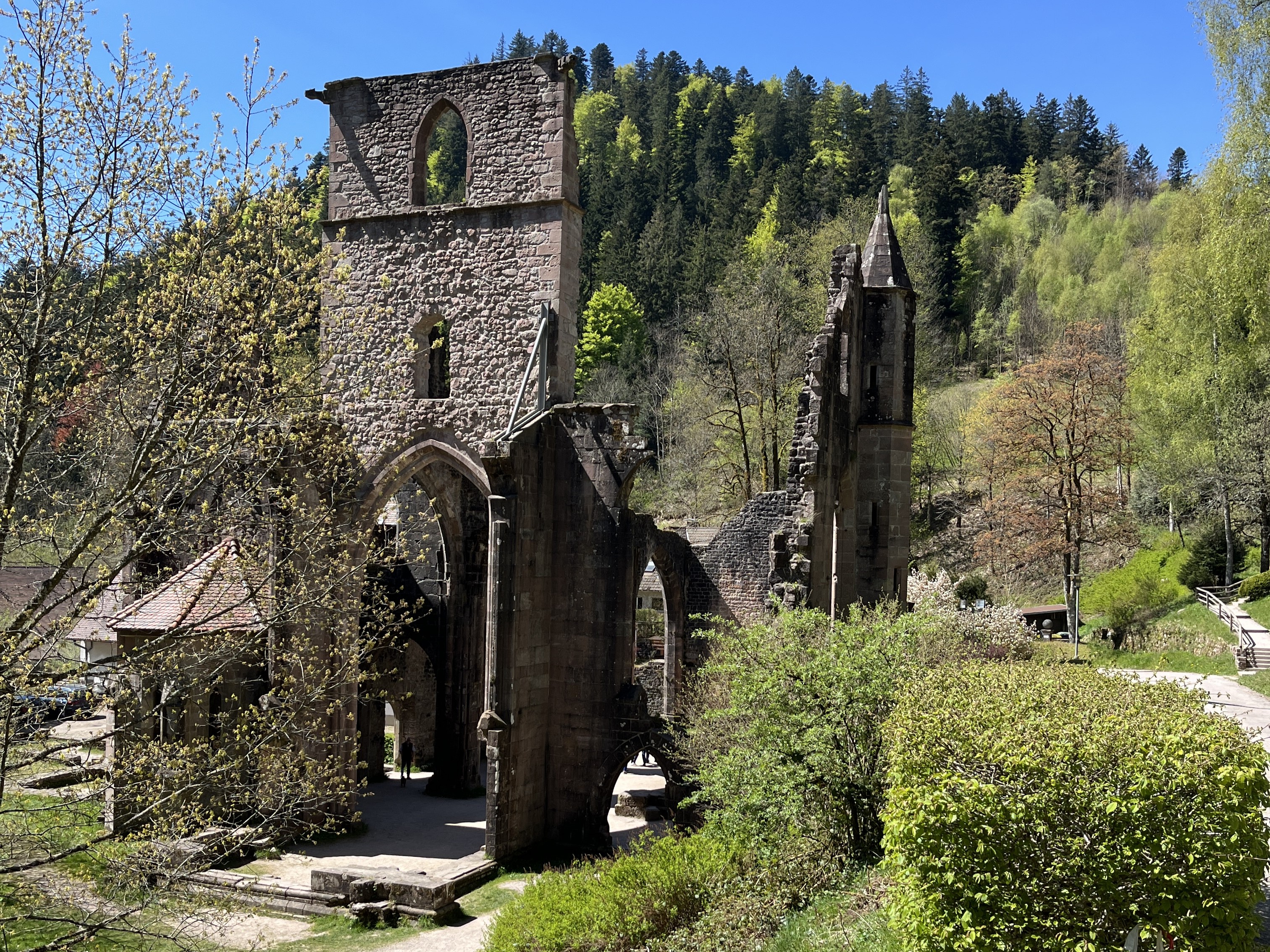 Mauern des Klosters Allerheiligen